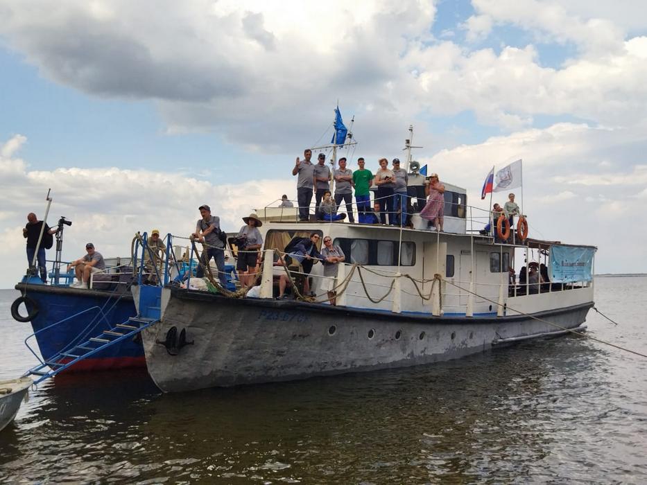 Полевая Ассамблея научных обществ и экспедиция Московского общества испытателей природы на Плавучем университете имени В.И. Вернадского